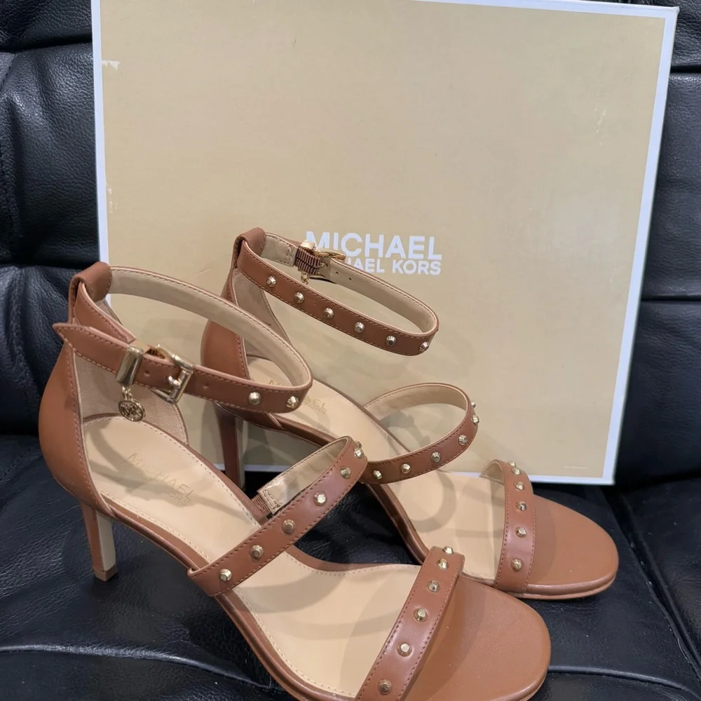 MICHAEL KORS Women's Koda Strappy Studded Dress Sandals‎